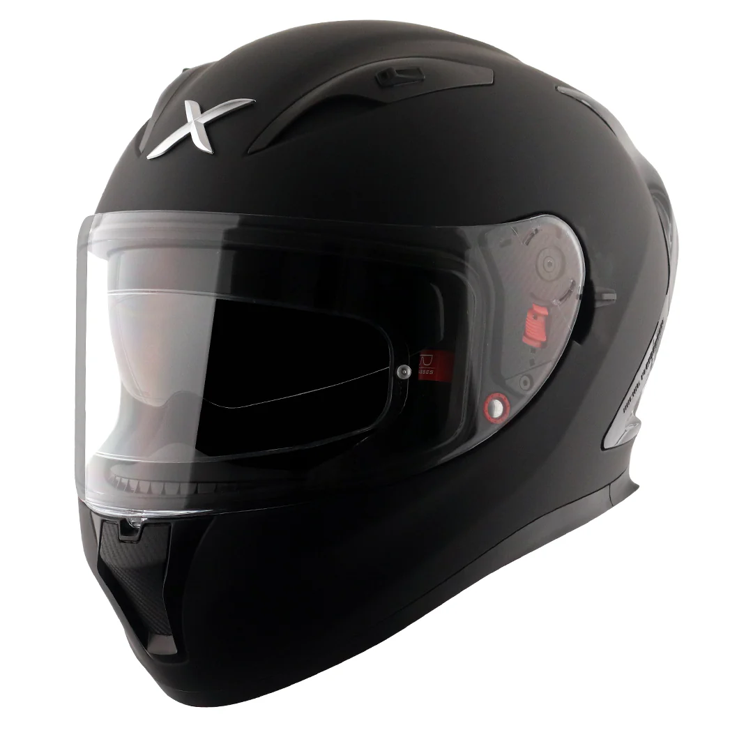 Street Solid Black Helmet - Image 11