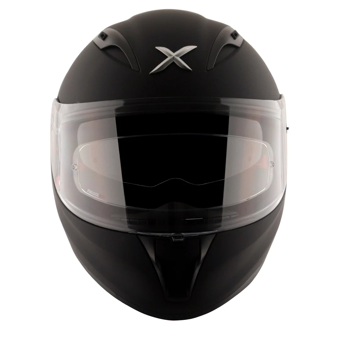 Street Solid Black Helmet - Image 12