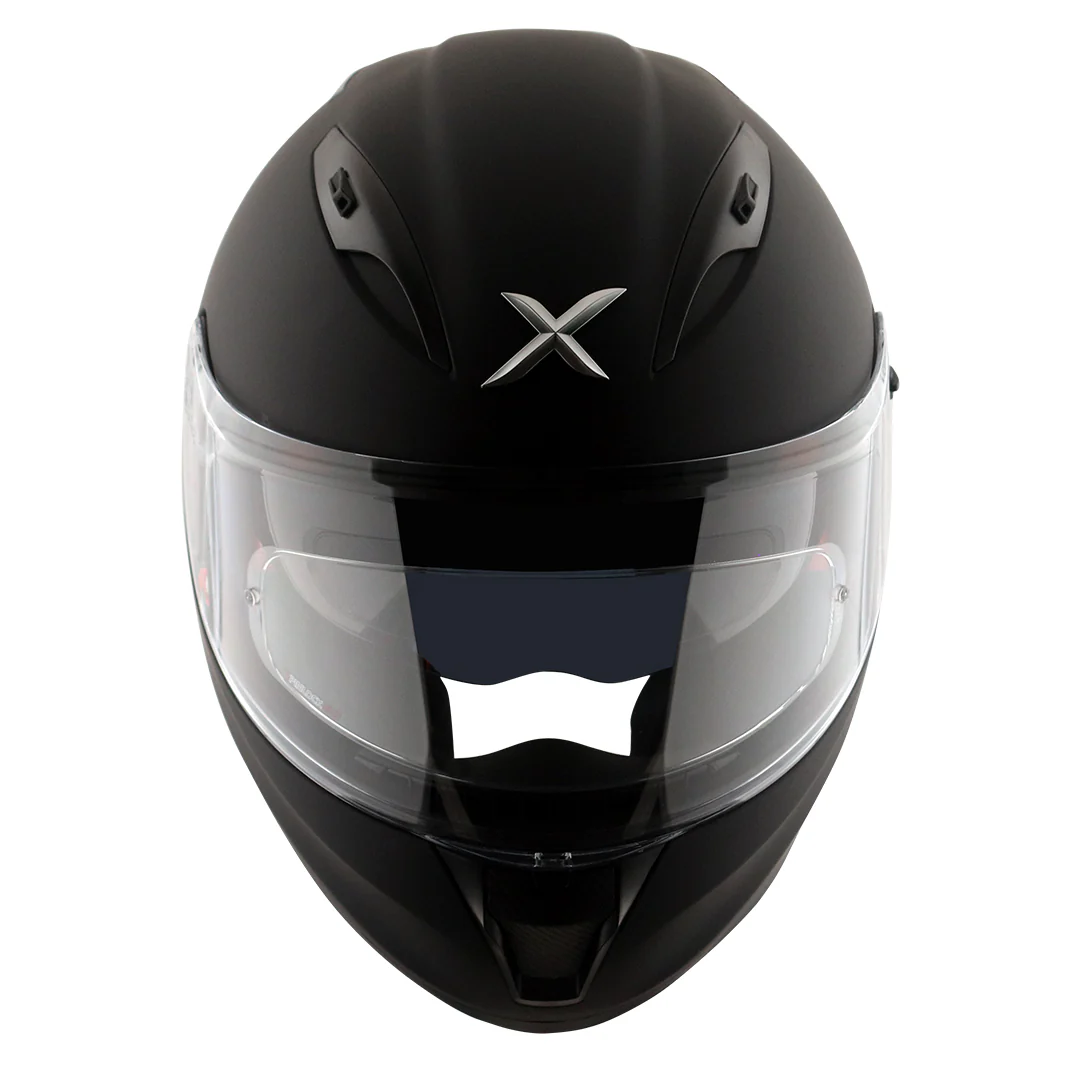 Street Solid Black Helmet - Image 18