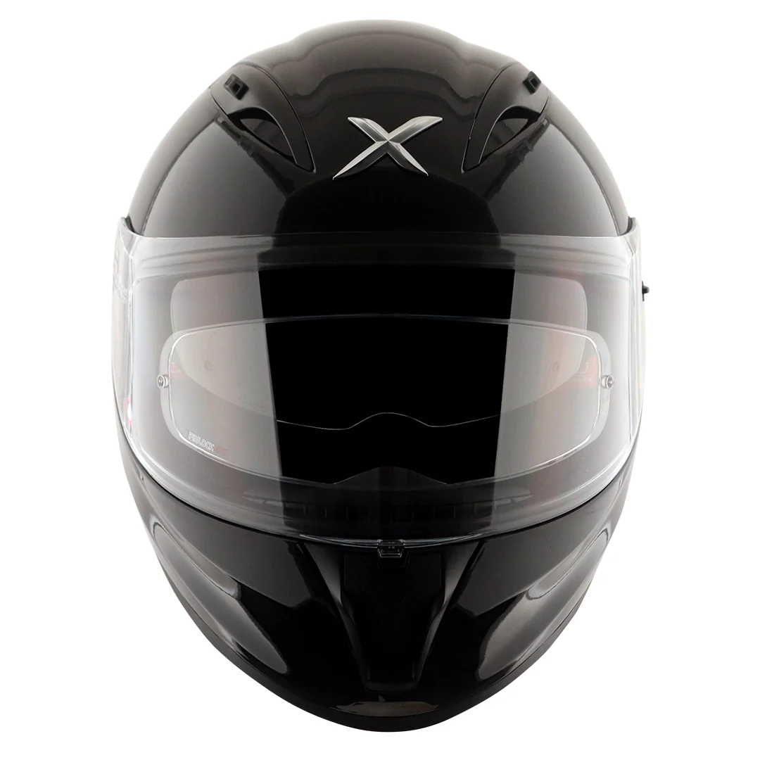 Street Solid Black Helmet - Image 3
