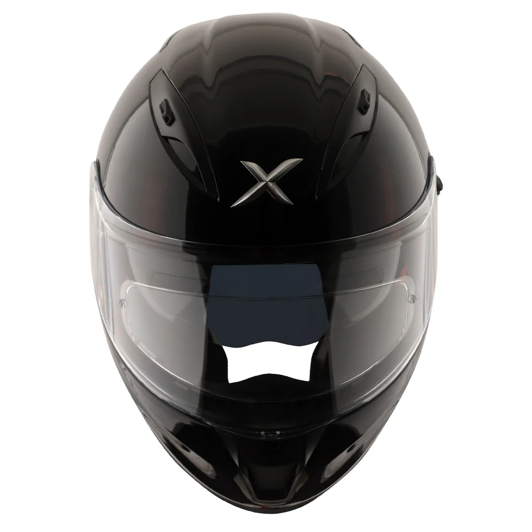 Street Solid Black Helmet - Image 9