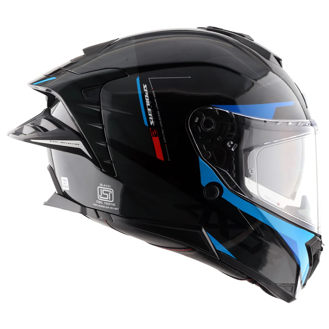 Brutale Kryptic Dual Spoiler Helmet - Image 5