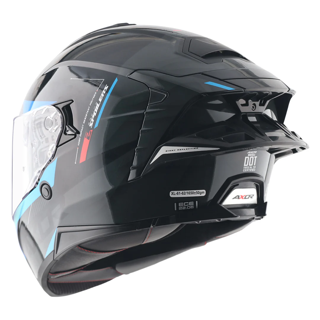 Brutale Kryptic Dual Spoiler Helmet - Image 8