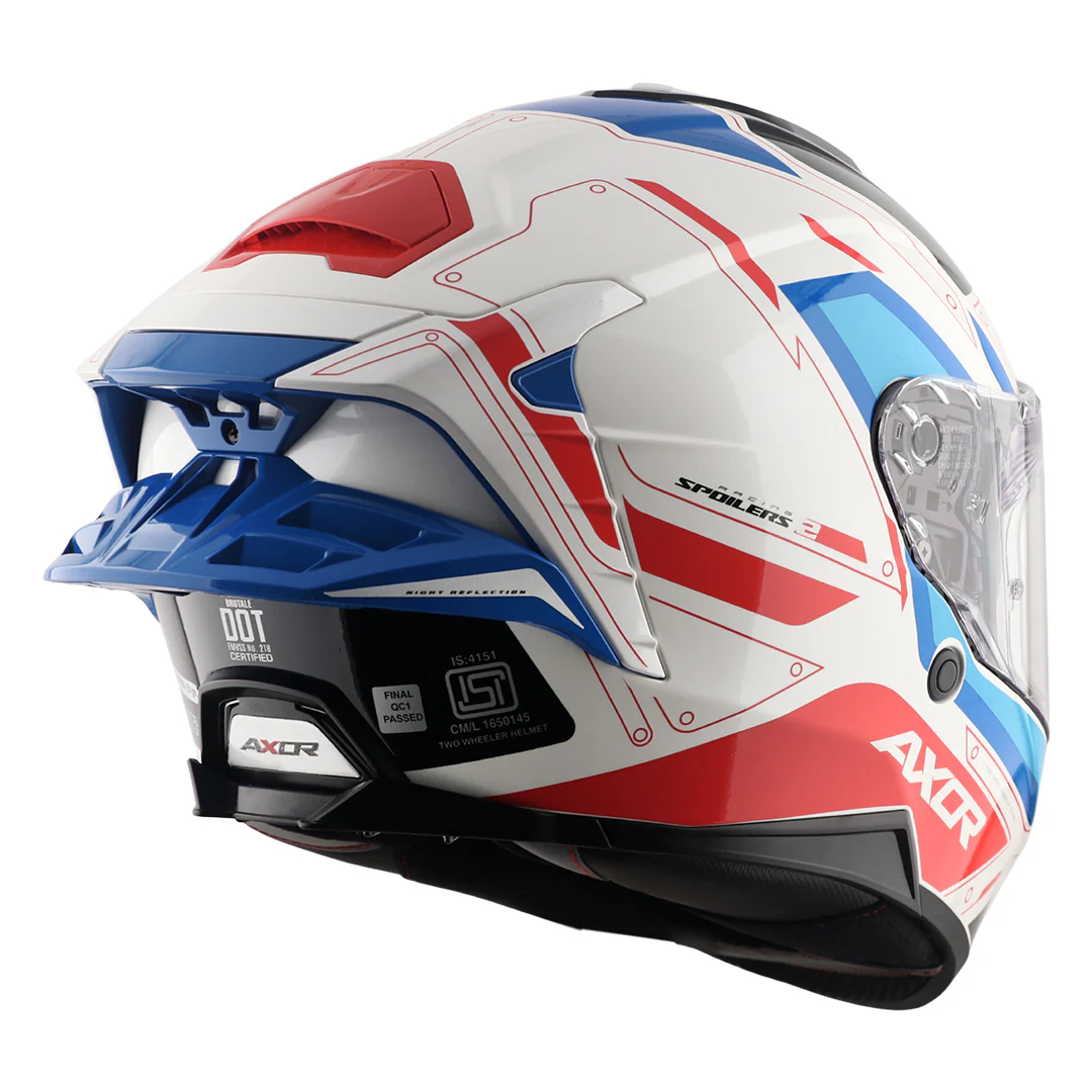 Brutale Ryden Dual Spoiler Helmet - Image 6
