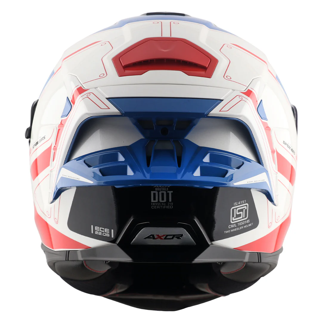 Brutale Ryden Dual Spoiler Helmet - Image 7