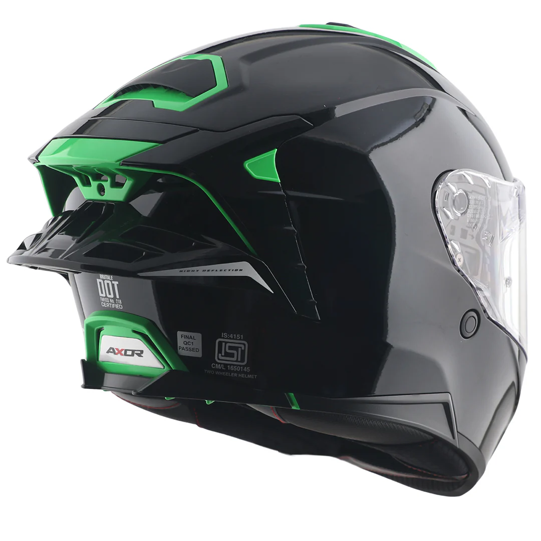 Brutale Corsa Dual Spoiler Helmet - Image 15