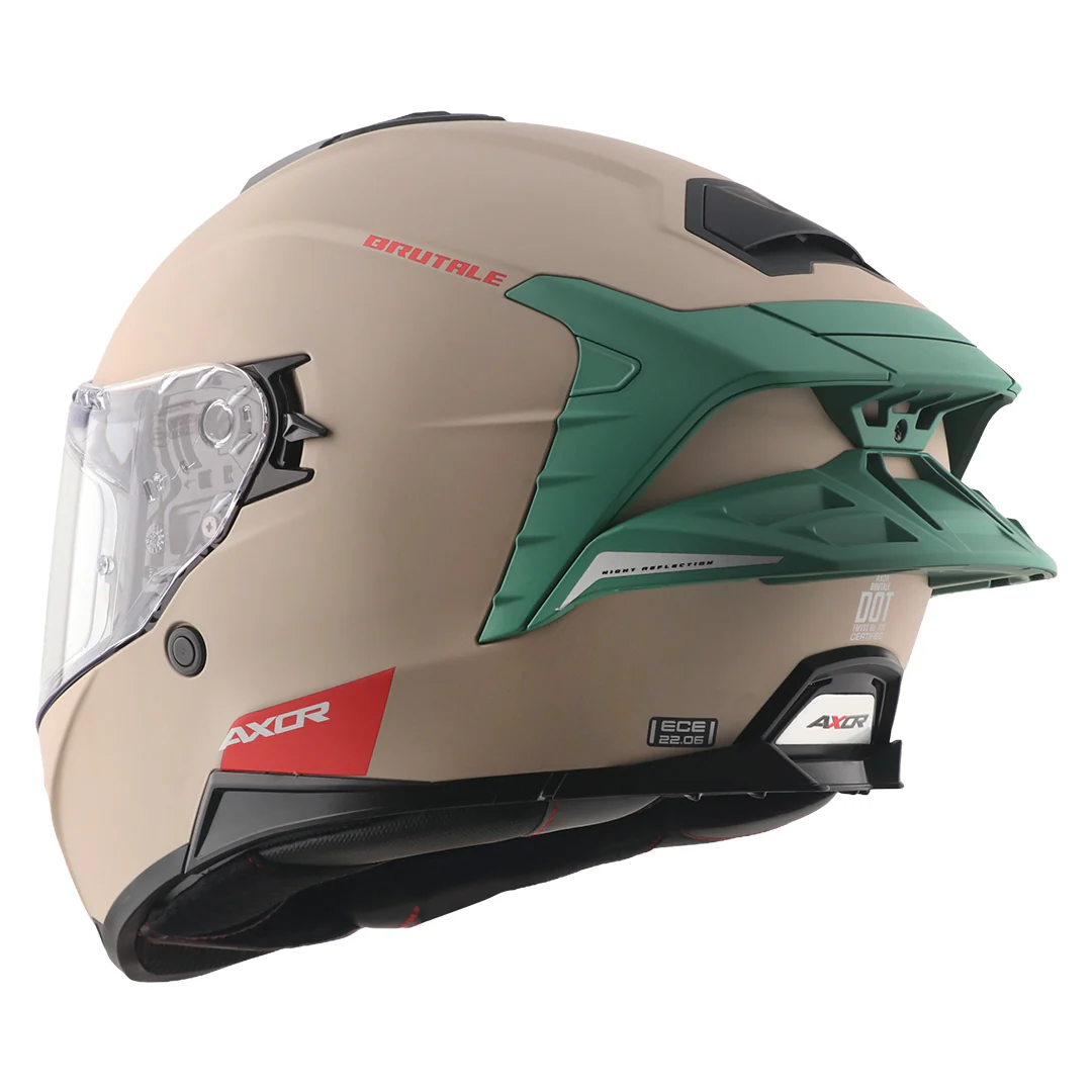 Brutale Corsa Dual Spoiler Helmet - Image 35