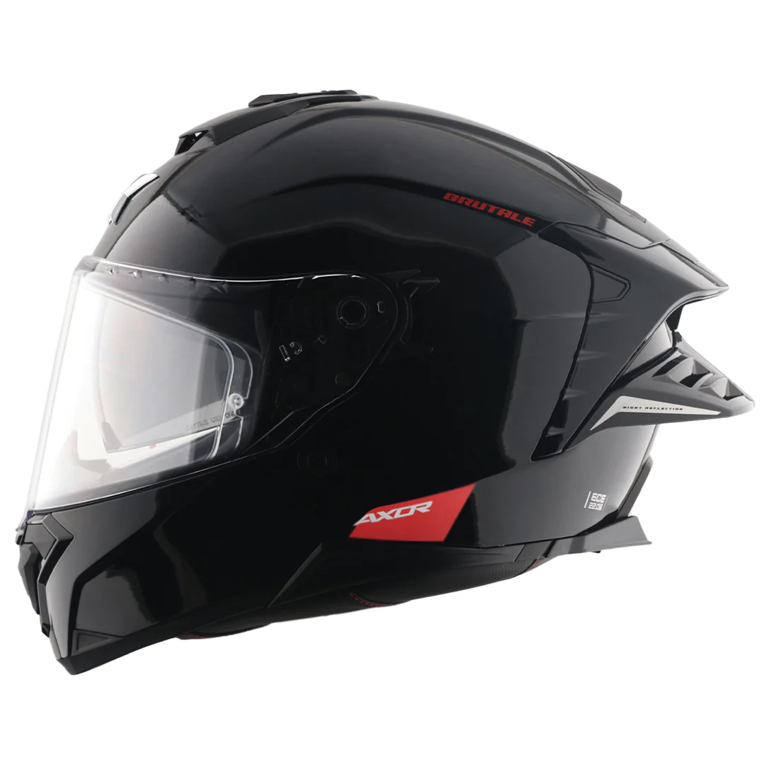 Brutale Solid Colors Dual Spoiler Helmet - Image 11