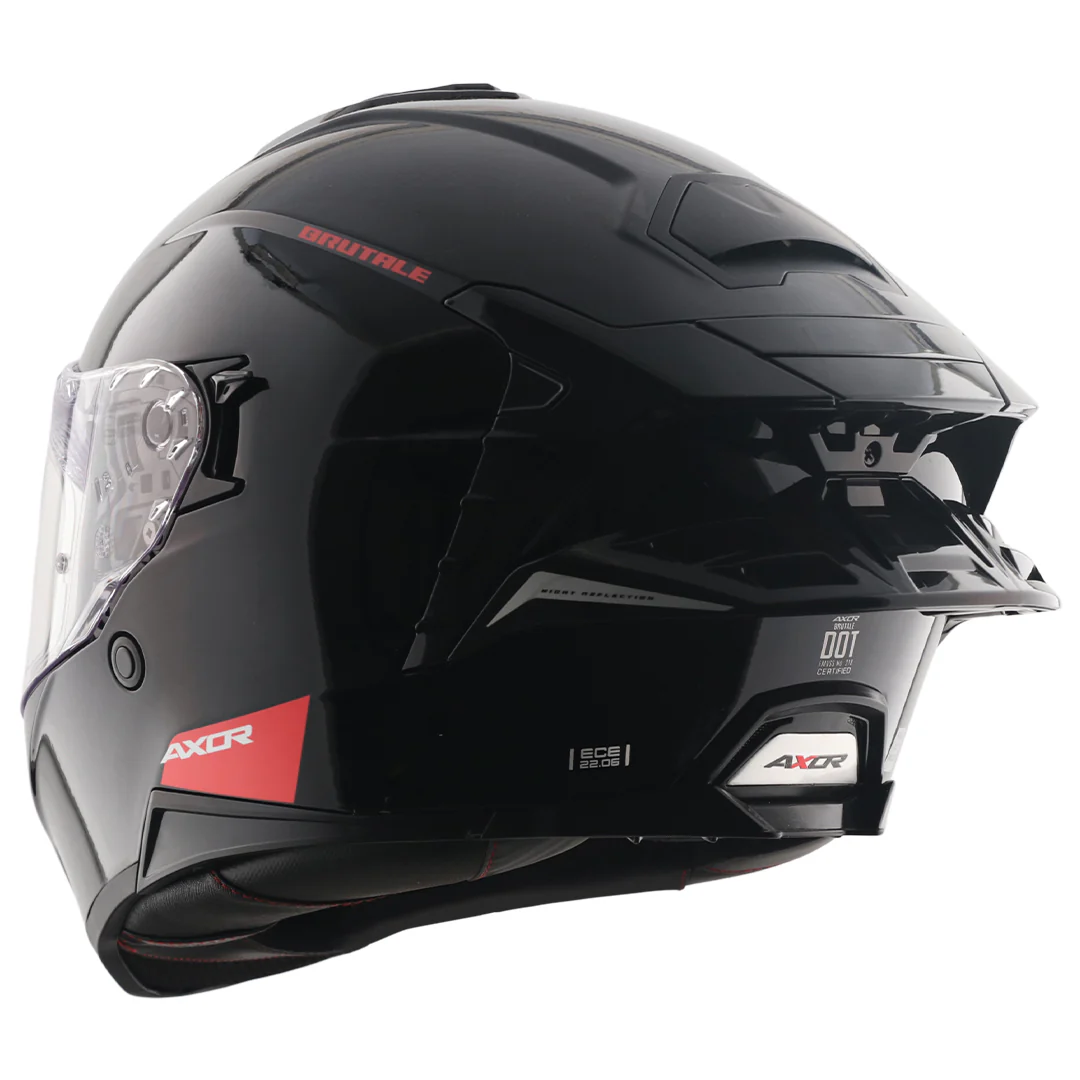Brutale Solid Colors Dual Spoiler Helmet - Image 18
