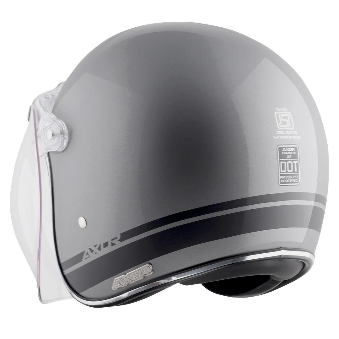 Retro Jet Sportz S13 Helmet - Image 12