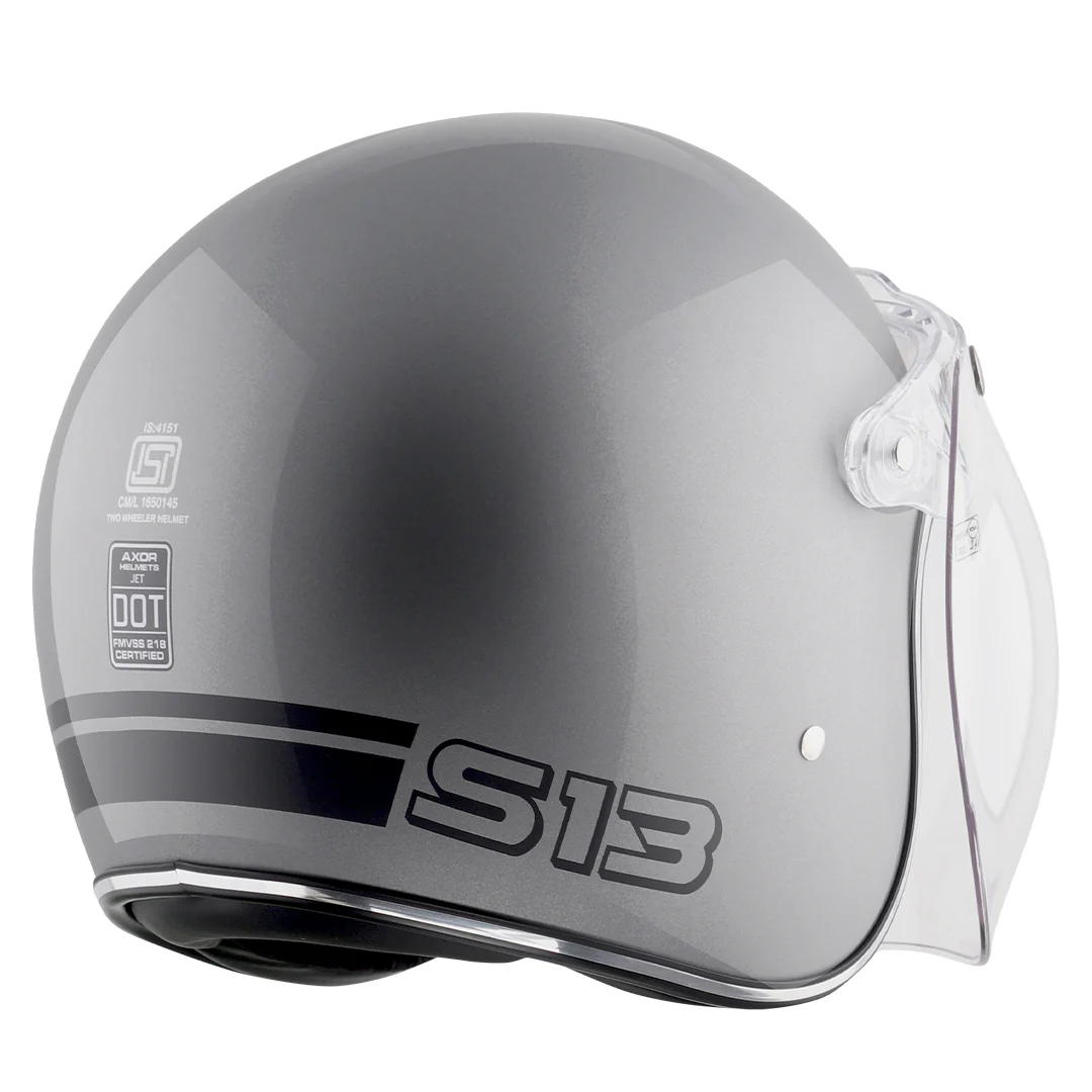 Retro Jet Sportz S13 Helmet - Image 14
