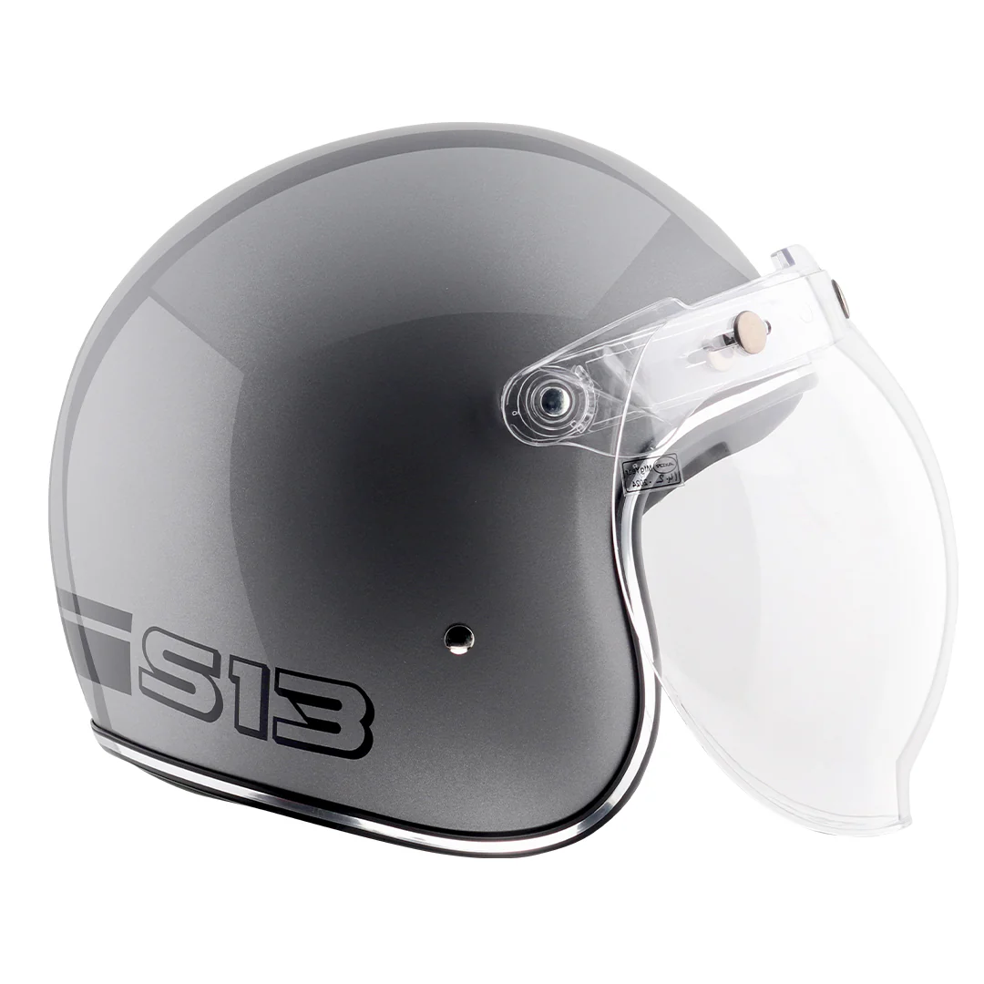 Retro Jet Sportz S13 Helmet - Image 15