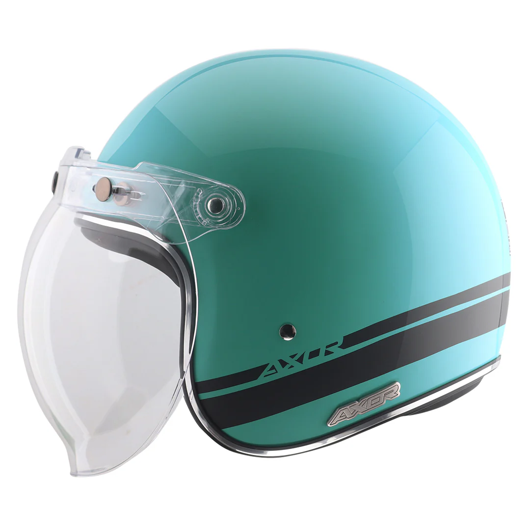 Retro Jet Sportz S13 Helmet - Image 3