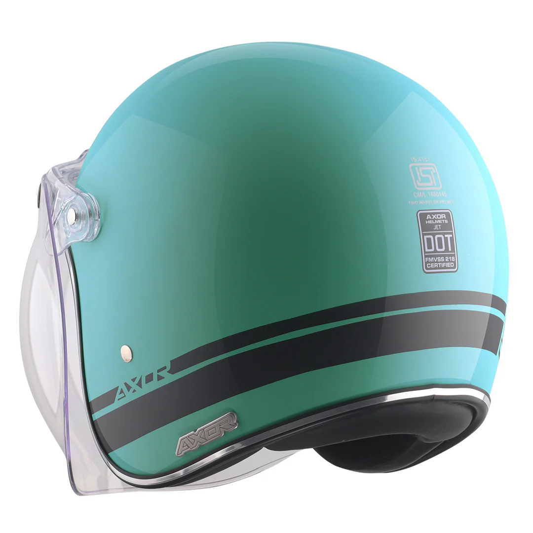 Retro Jet Sportz S13 Helmet - Image 4