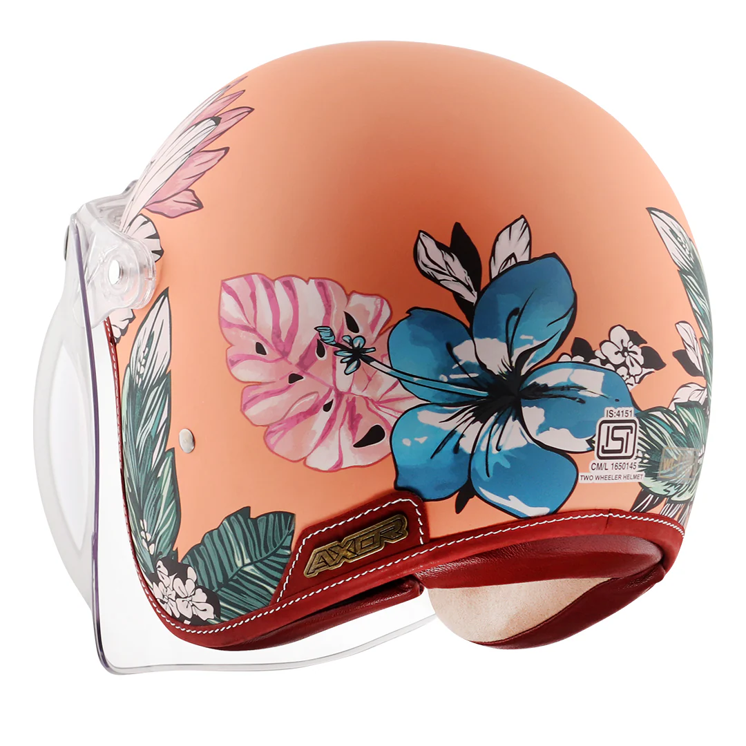 Axor Retro Jet Hawaii Women's Helmet - Image 4