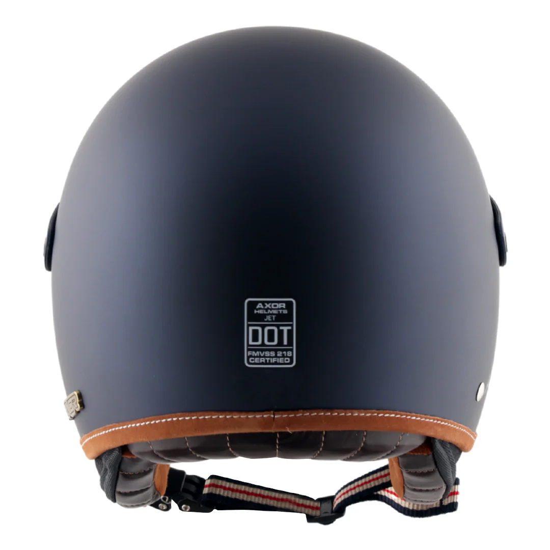 Retro Jet West Helmet with Peak - Image 13