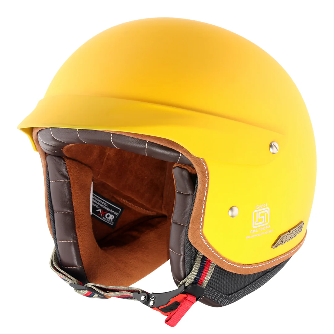Retro Jet West Helmet with Peak - Image 25
