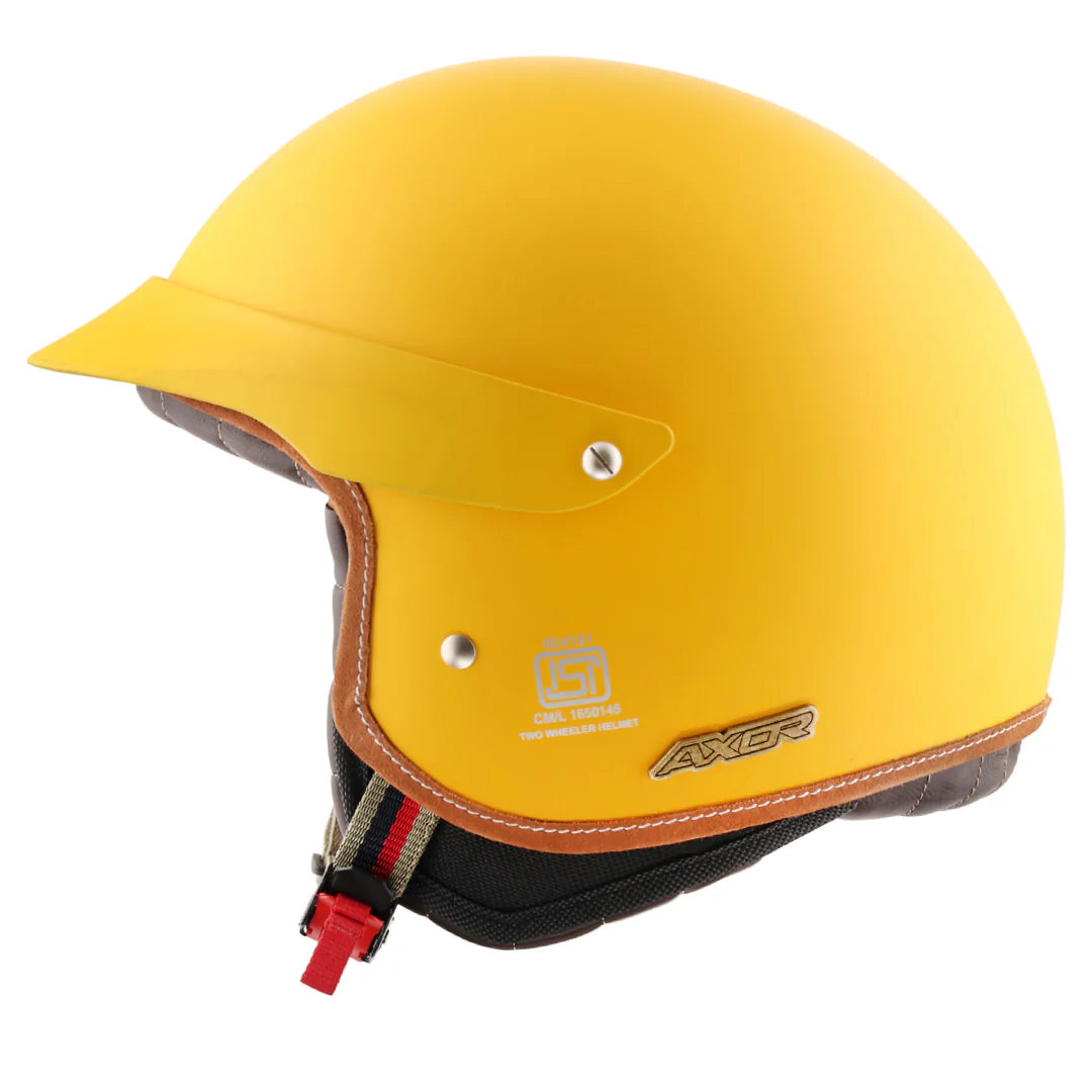Retro Jet West Helmet with Peak - Image 27