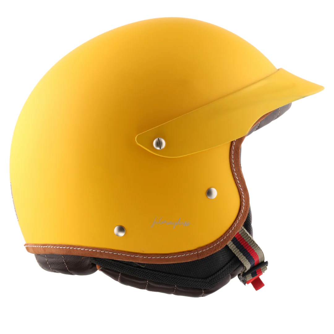 Retro Jet West Helmet with Peak - Image 31