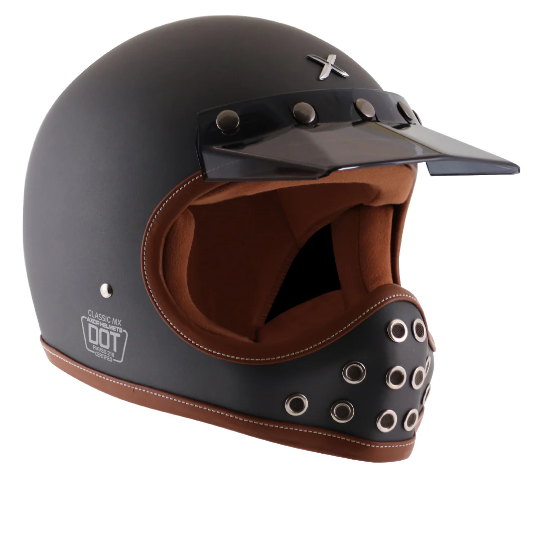 Axor Retro Moto-X Helmet - Image 8
