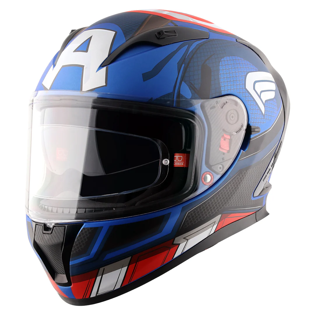 Street Marvel Captain America Helmet - Image 11