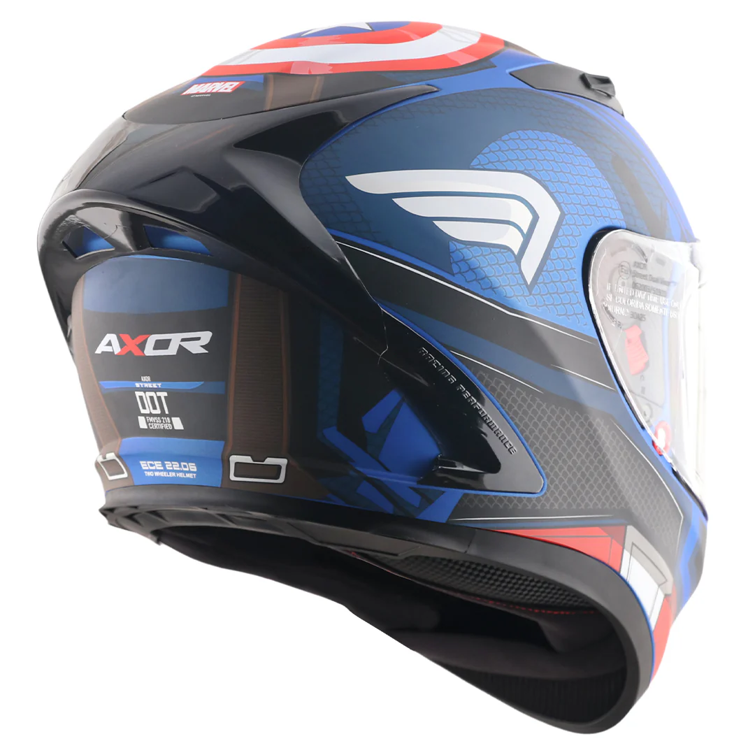 Street Marvel Captain America Helmet - Image 15