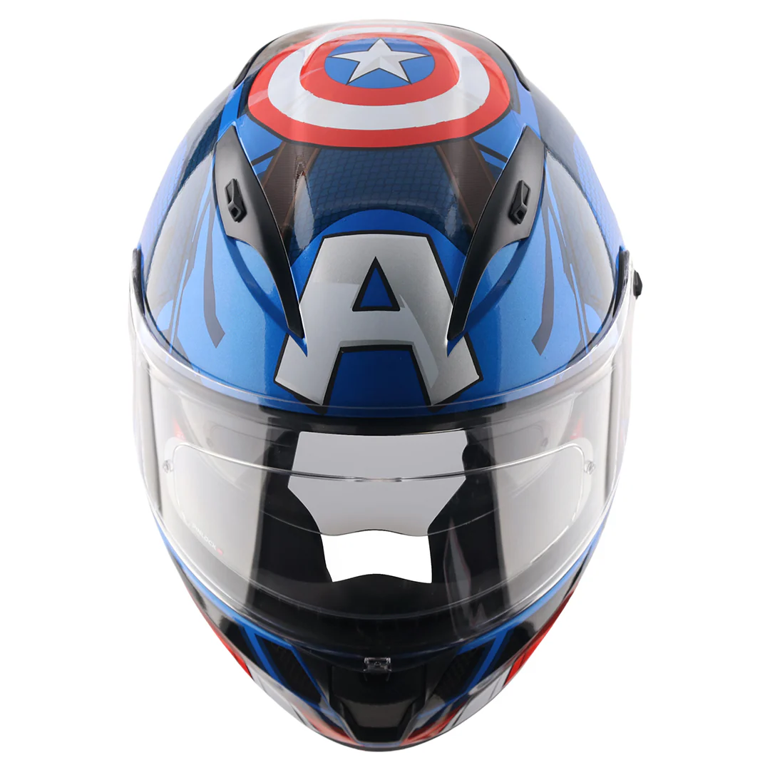Street Marvel Captain America Helmet - Image 9