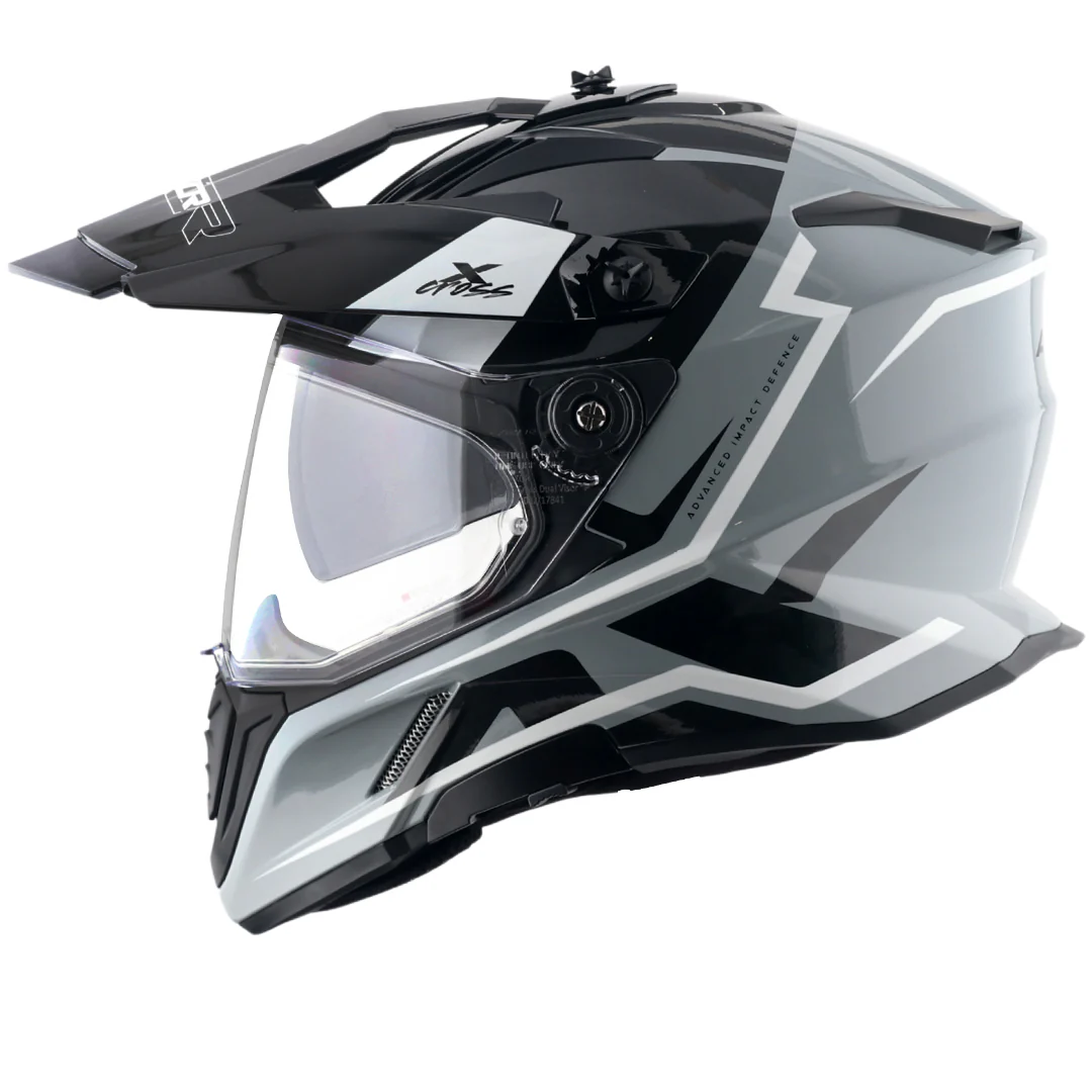 X-Cross Dual Visor Flagstaff Helmet - Image 12