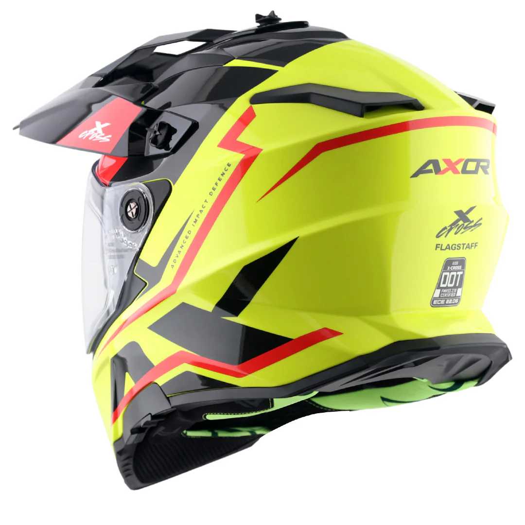 X-Cross Dual Visor Flagstaff Helmet - Image 4