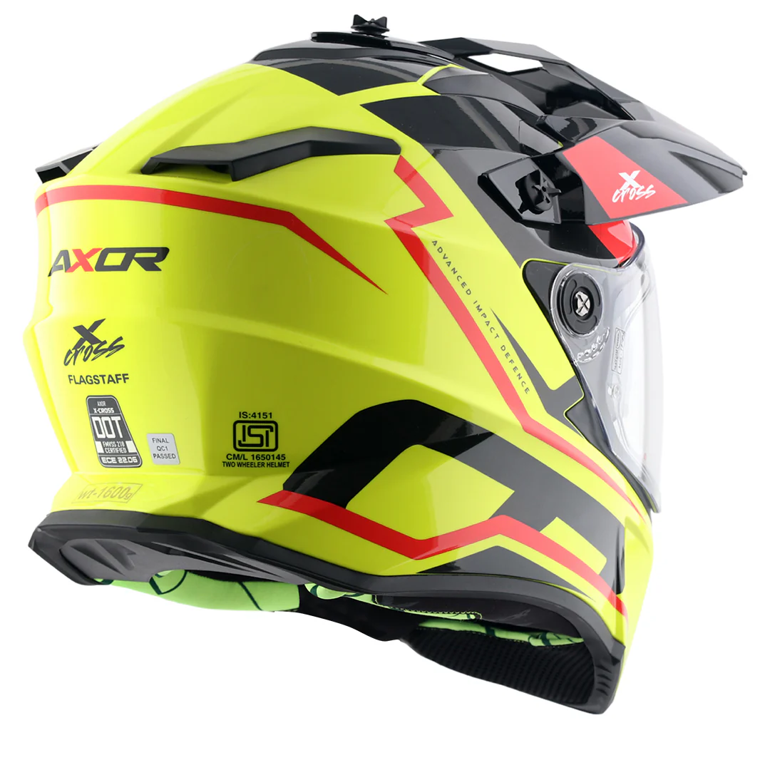 X-Cross Dual Visor Flagstaff Helmet - Image 6