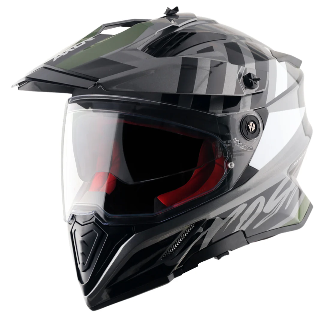 X-Cross Dual Visor Orbit Helmet - Image 10