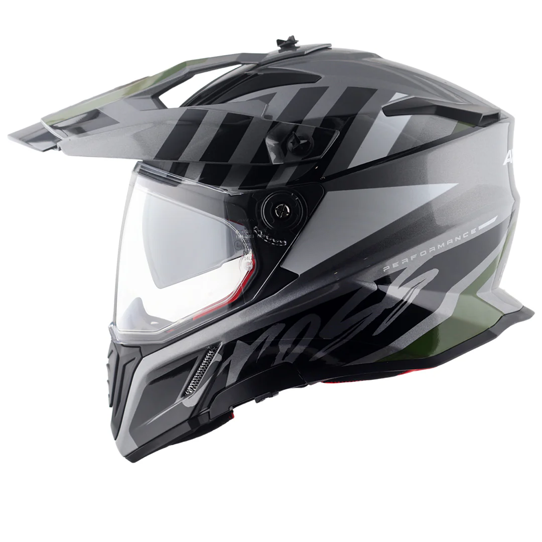 X-Cross Dual Visor Orbit Helmet - Image 12