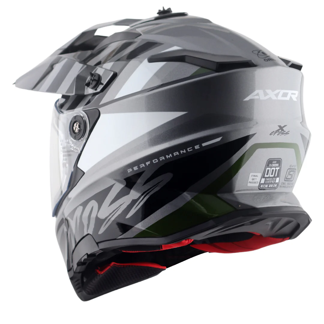 X-Cross Dual Visor Orbit Helmet - Image 13