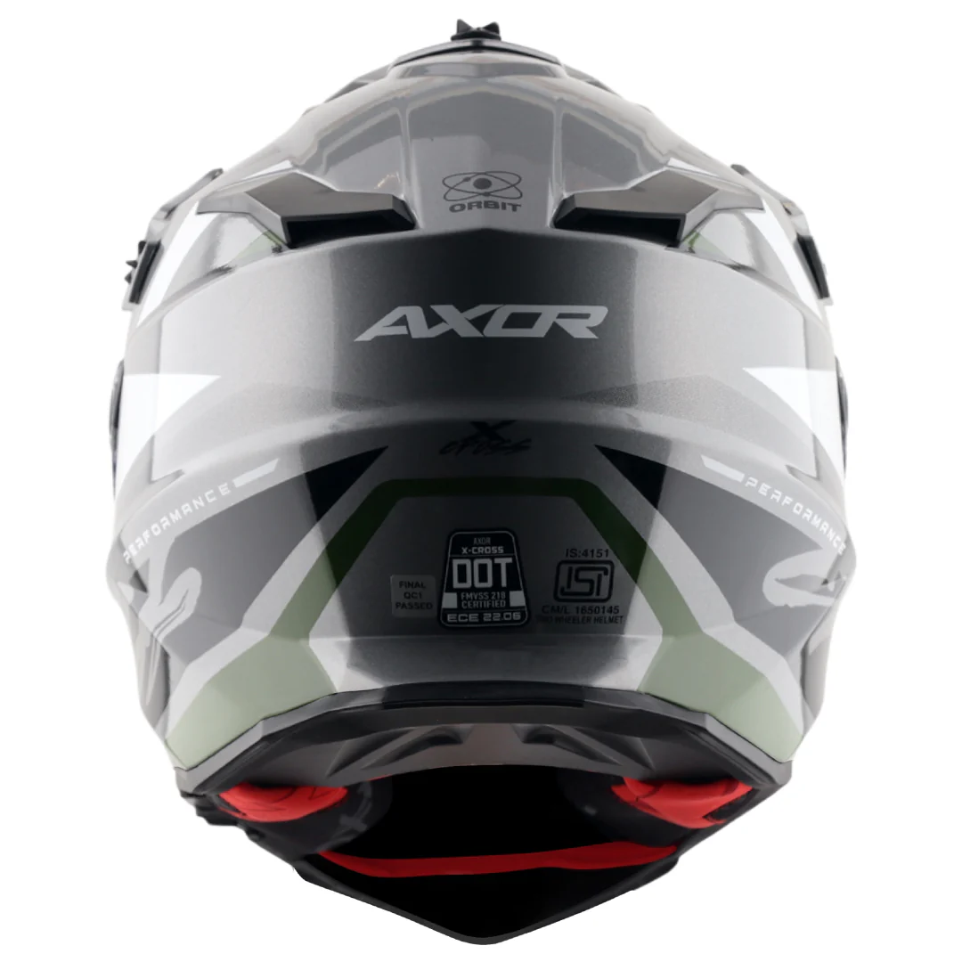 X-Cross Dual Visor Orbit Helmet - Image 14