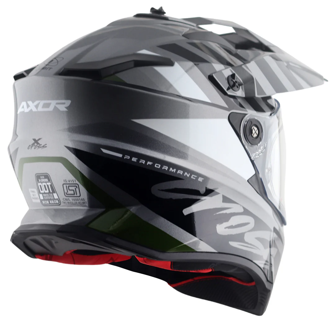 X-Cross Dual Visor Orbit Helmet - Image 15