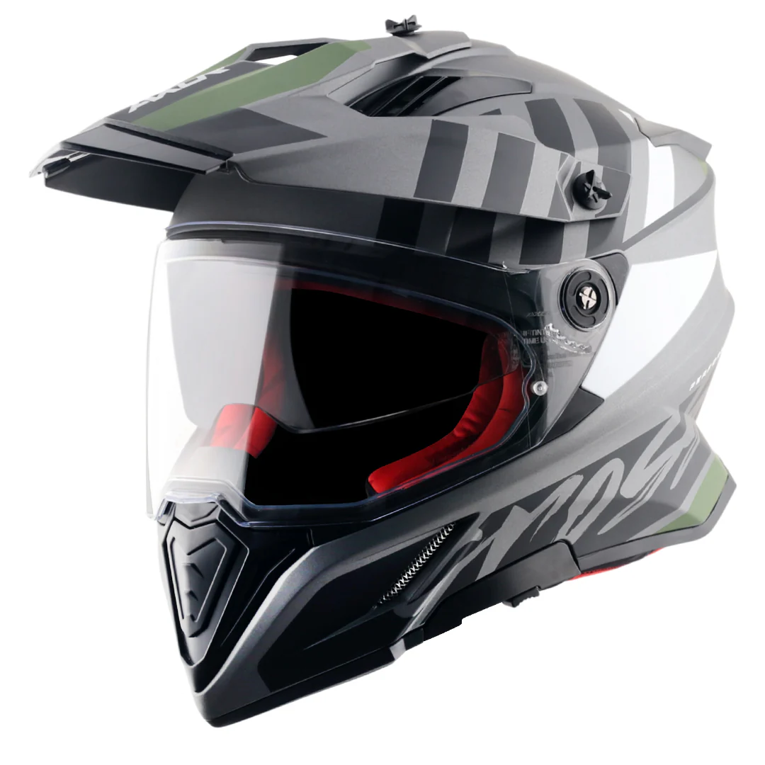 X-Cross Dual Visor Orbit Helmet - Image 19