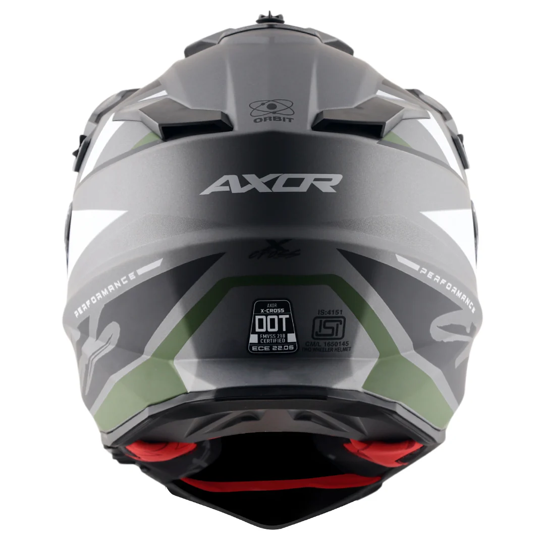 X-Cross Dual Visor Orbit Helmet - Image 23