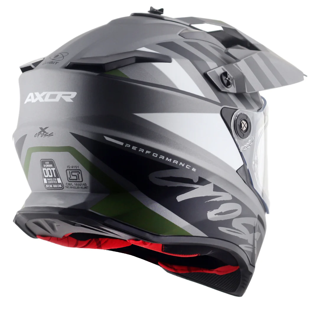 X-Cross Dual Visor Orbit Helmet - Image 24