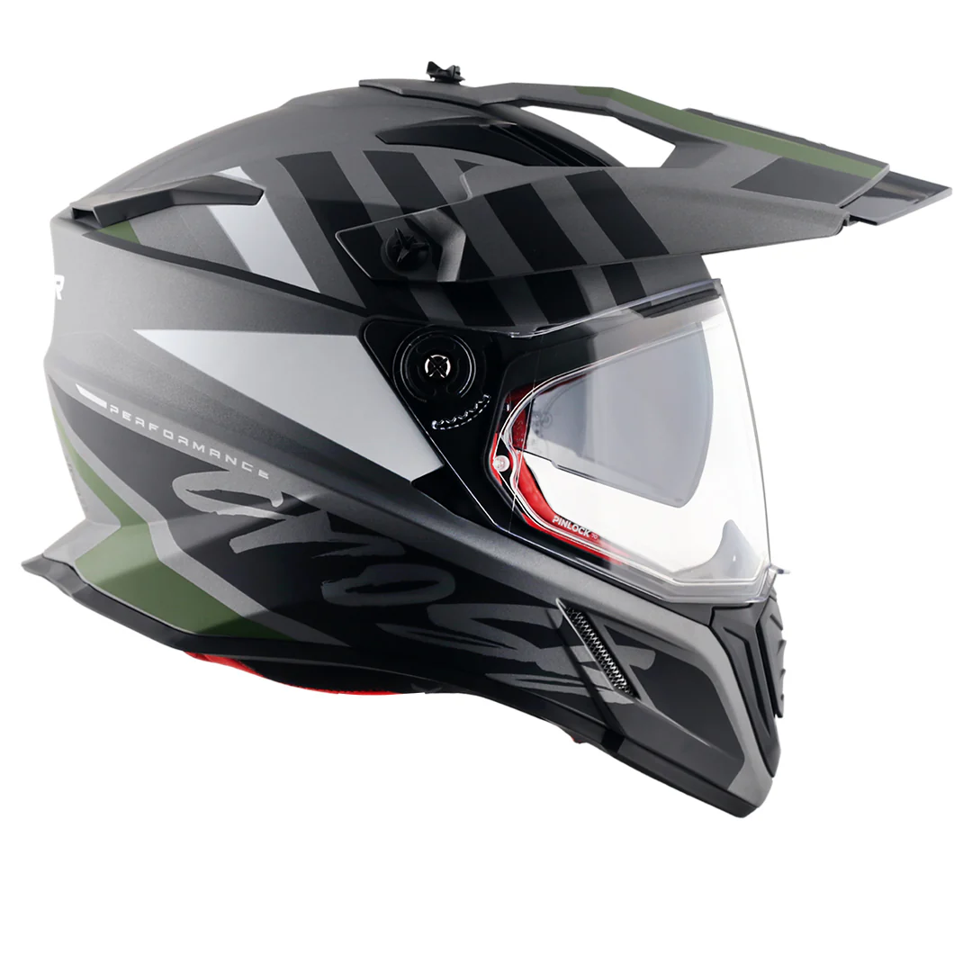 X-Cross Dual Visor Orbit Helmet - Image 25