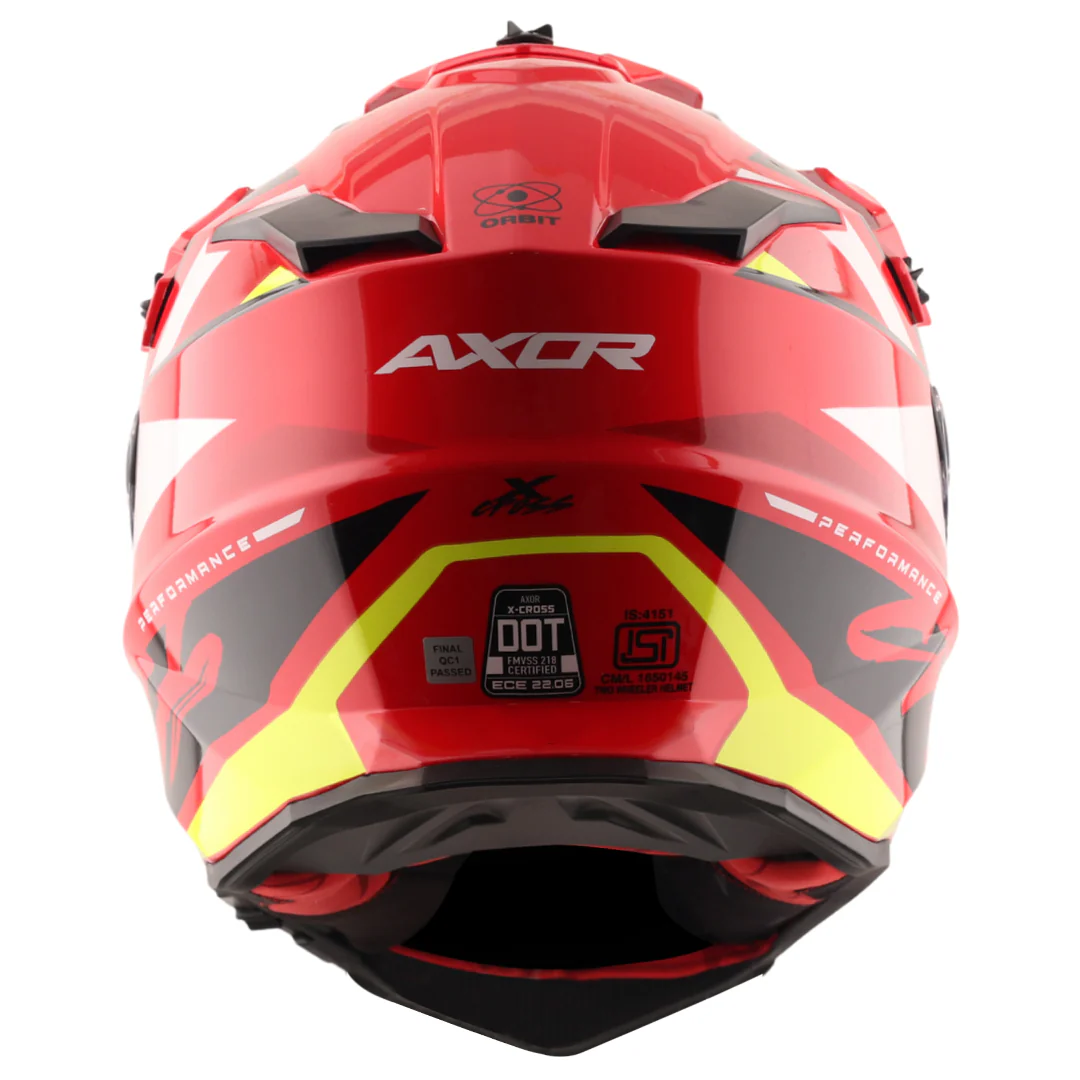 X-Cross Dual Visor Orbit Helmet - Image 5