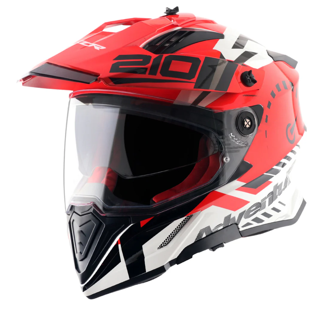 X-Cross Dual Visor Speedometer Helmet - Image 10