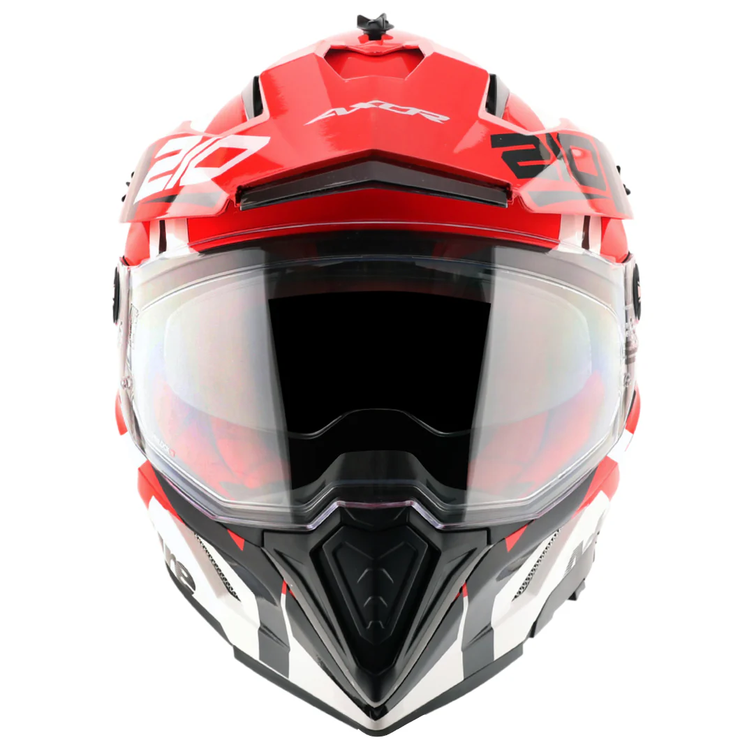 X-Cross Dual Visor Speedometer Helmet - Image 11