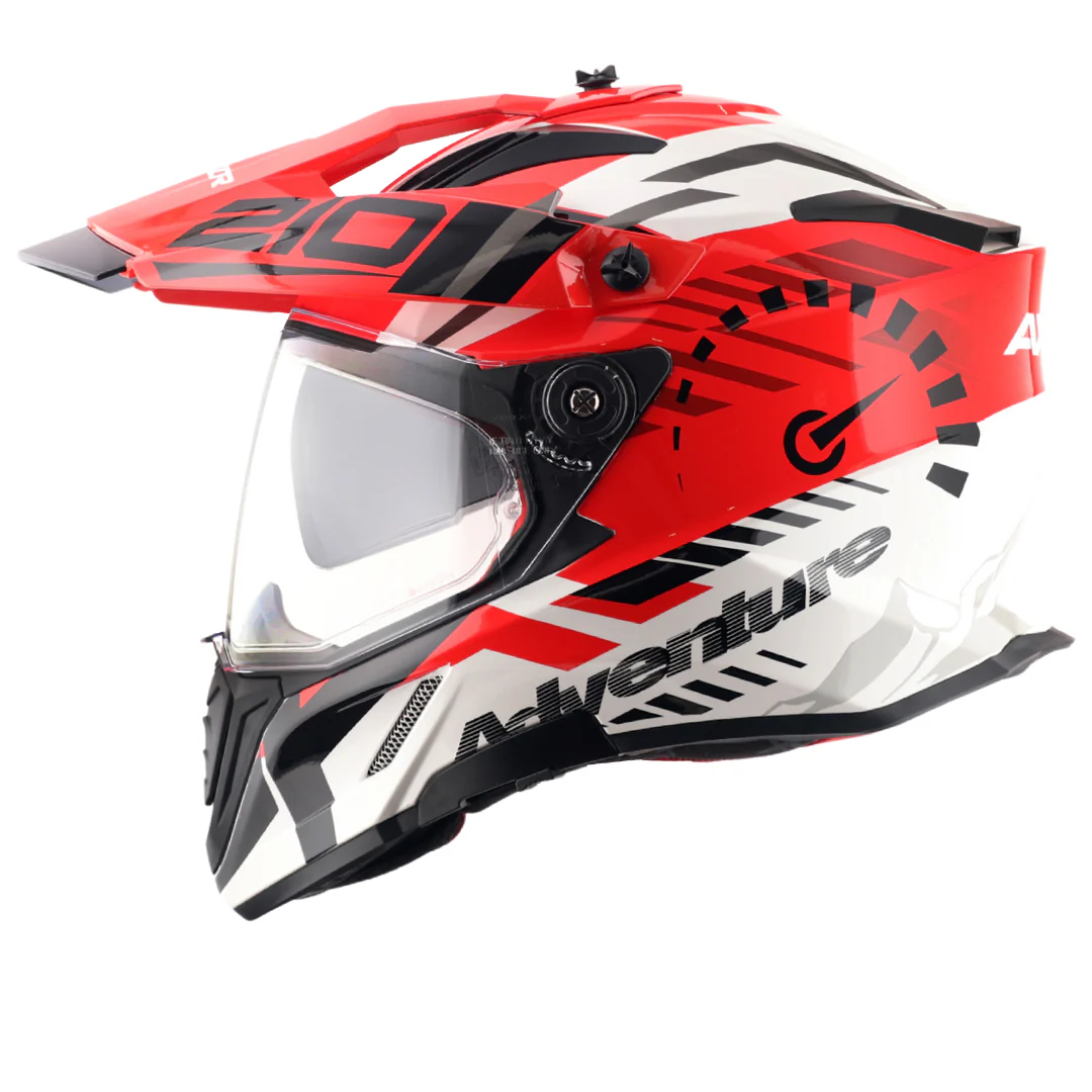 X-Cross Dual Visor Speedometer Helmet - Image 12