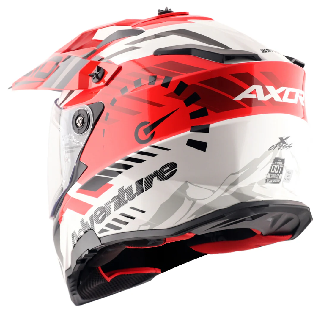 X-Cross Dual Visor Speedometer Helmet - Image 13