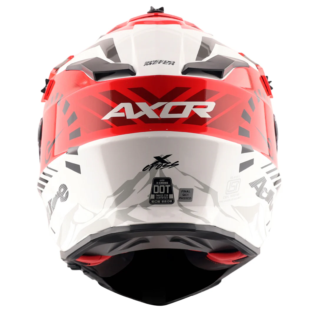 X-Cross Dual Visor Speedometer Helmet - Image 14
