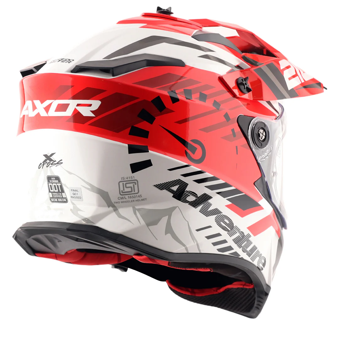 X-Cross Dual Visor Speedometer Helmet - Image 15