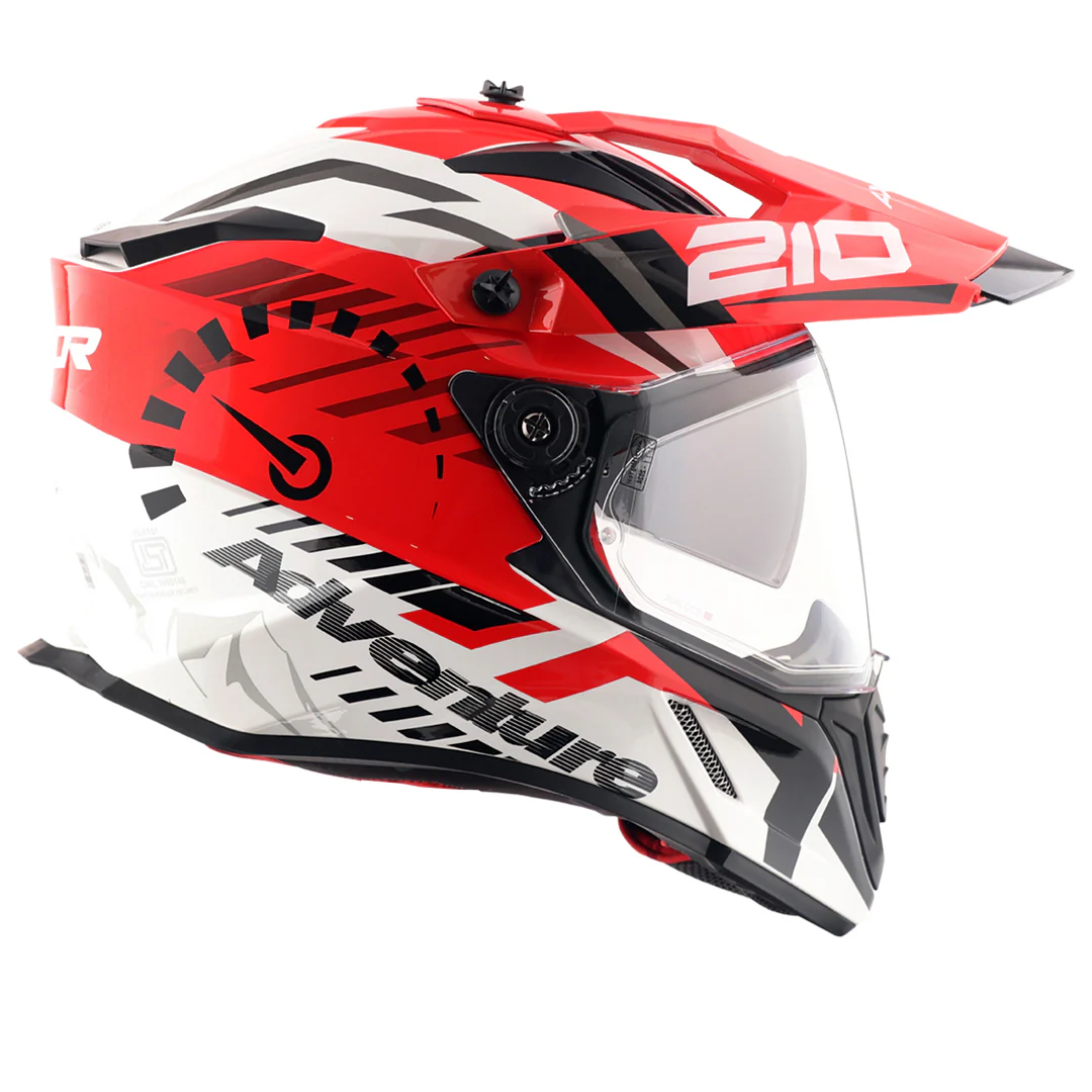X-Cross Dual Visor Speedometer Helmet - Image 16