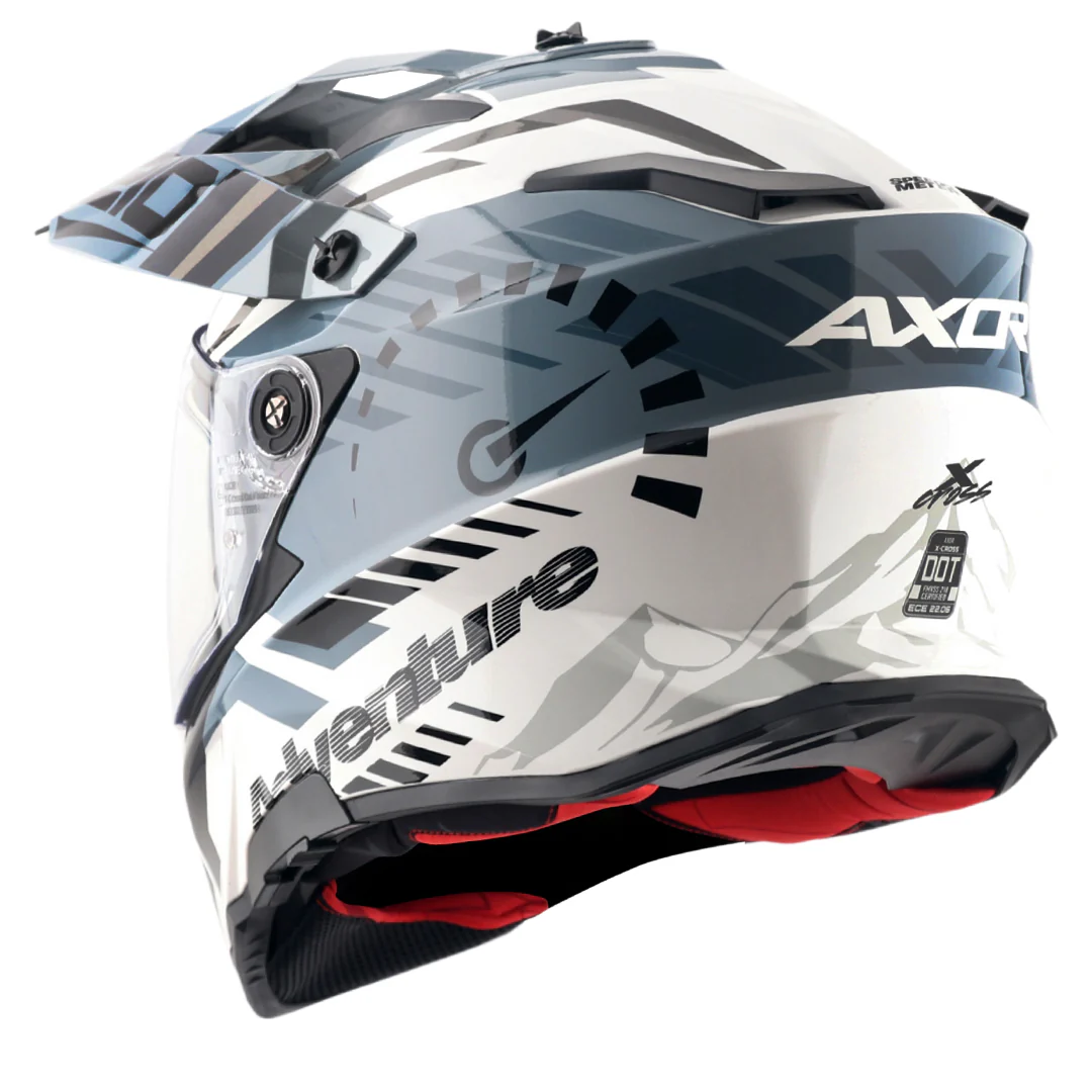 X-Cross Dual Visor Speedometer Helmet - Image 4