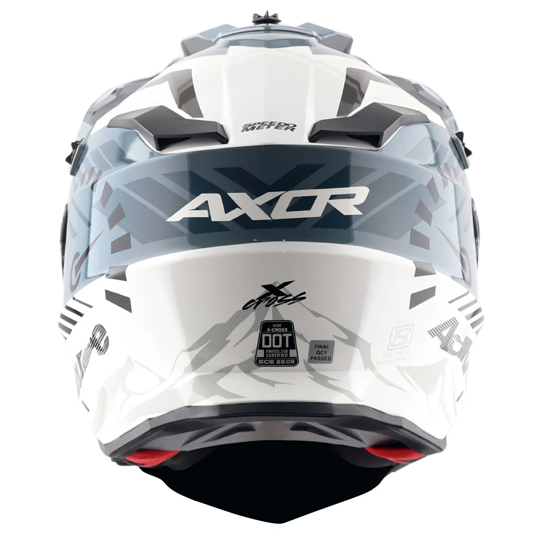 X-Cross Dual Visor Speedometer Helmet - Image 5