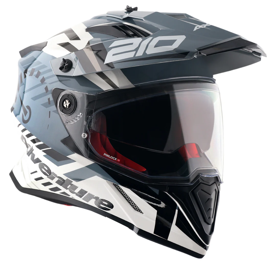 X-Cross Dual Visor Speedometer Helmet - Image 8
